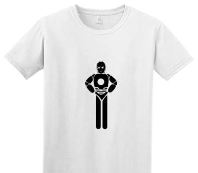 Custom Adult Soft Style 100% Cotton White T-Shirt