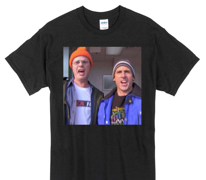 Custom Gildan 100% Cotton Black T-Shirt