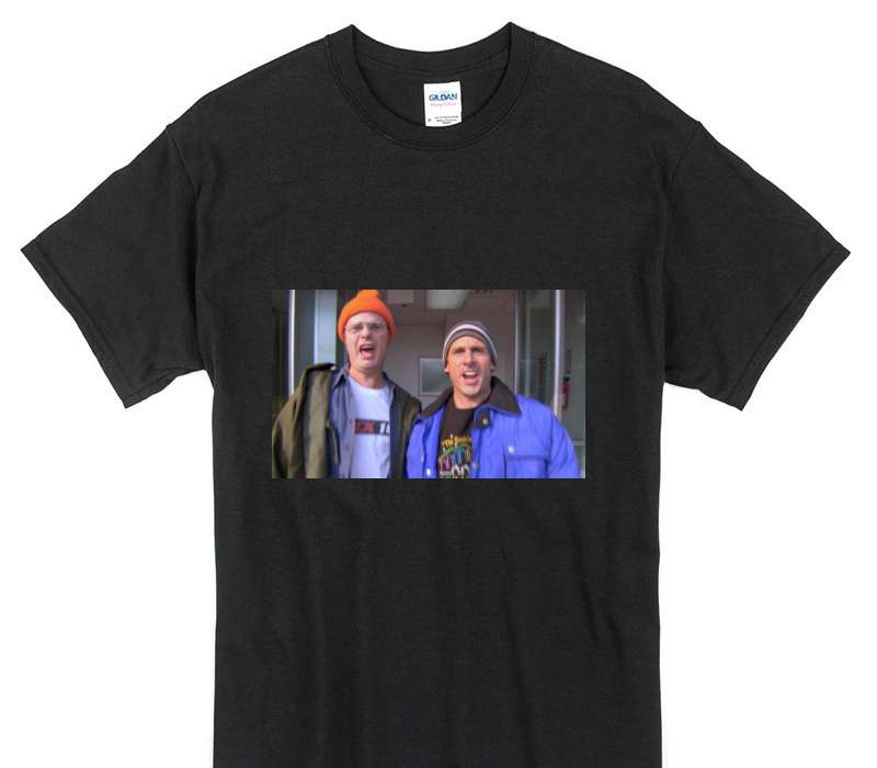 Custom Gildan 100% Cotton Black T-Shirt