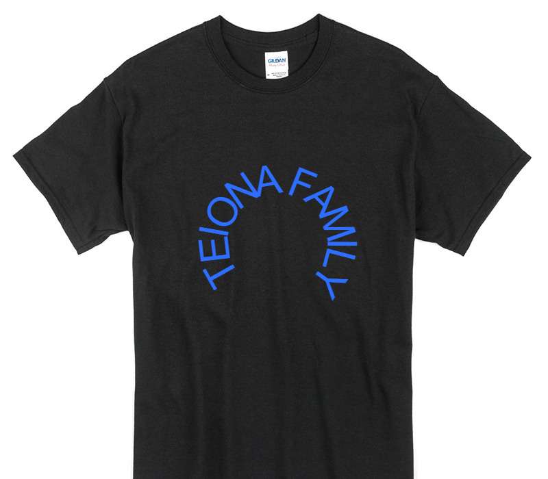 Custom Gildan 100% Cotton Black T-Shirt