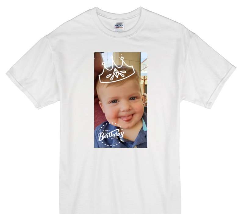 Custom Gildan 100% Cotton White T-Shirt
