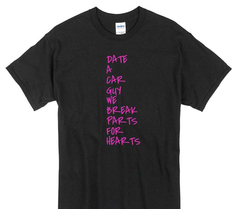Custom Gildan 100% Cotton Black T-Shirt