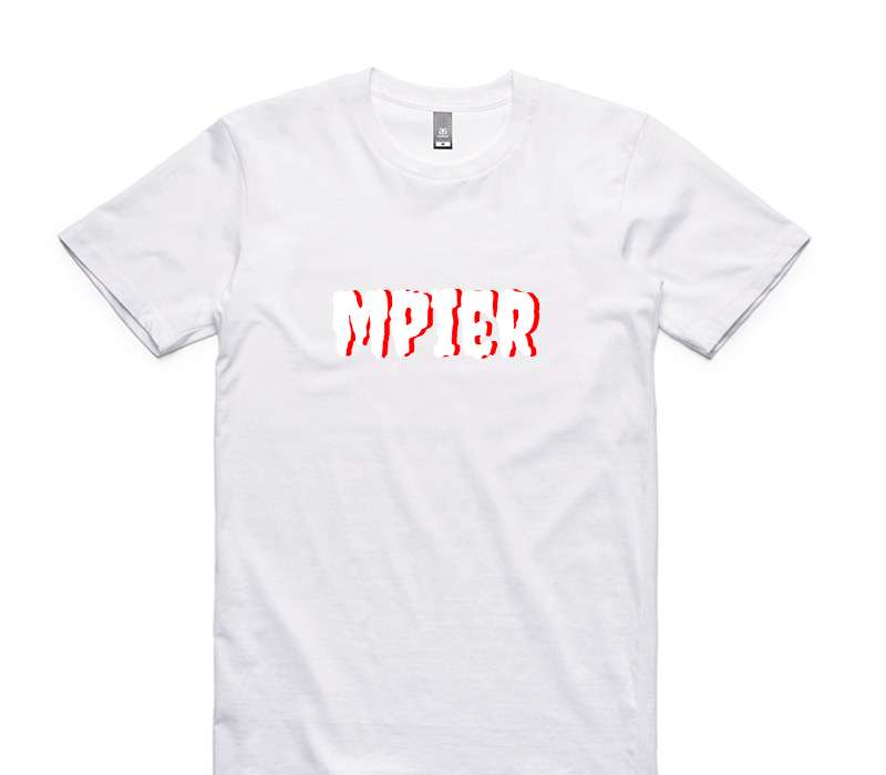 Custom AS Colour 100% Cotton White T-Shirt