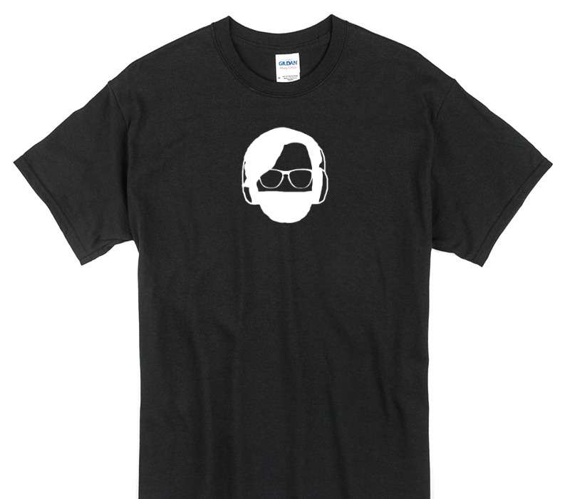 Custom Gildan 100% Cotton Black T-Shirt