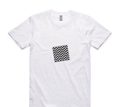 Custom AS Colour 100% Cotton White T-Shirt