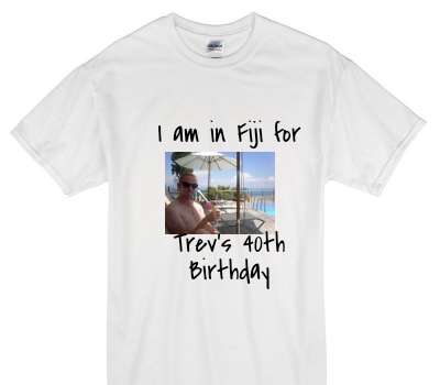 Custom Gildan 100% Cotton White T-Shirt