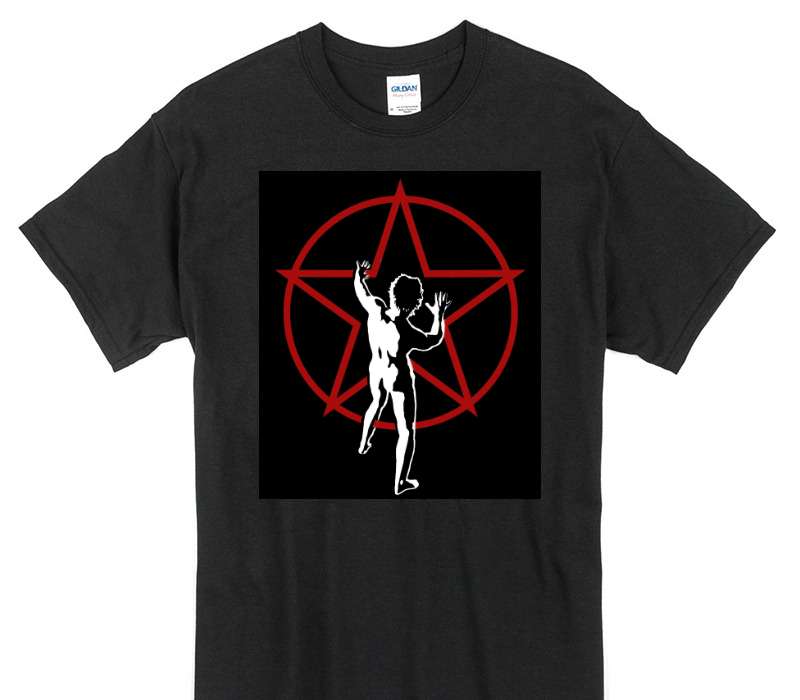 Custom Gildan 100% Cotton Black T-Shirt