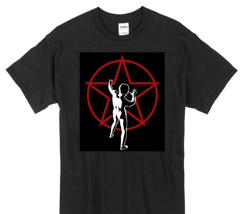 Custom Gildan 100% Cotton Black T-Shirt