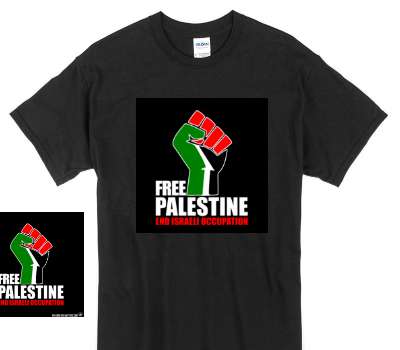 Custom Gildan 100% Cotton Black T-Shirt