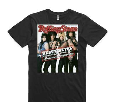 Custom AS Colour 100% Cotton Black T-Shirt