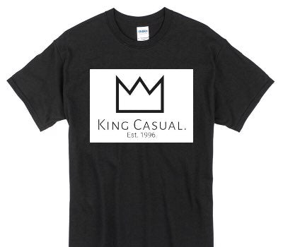 Custom Gildan 100% Cotton Black T-Shirt