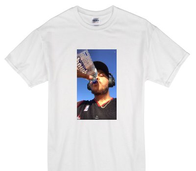 Custom Gildan 100% Cotton White T-Shirt