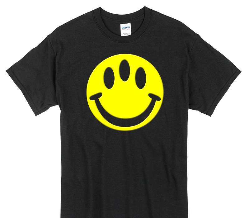 Custom Gildan 100% Cotton Black T-Shirt