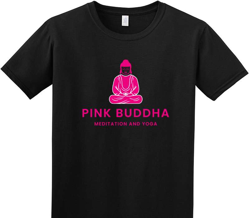 Custom Adult Soft Style 100% Cotton Black T-Shirt