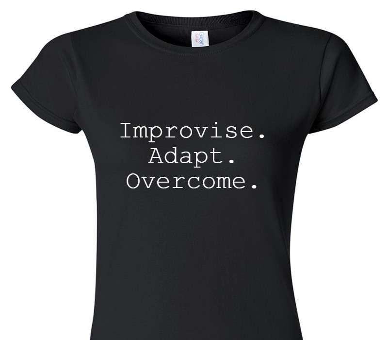 Custom Womens Soft Style 100% Cotton Black T-Shirt