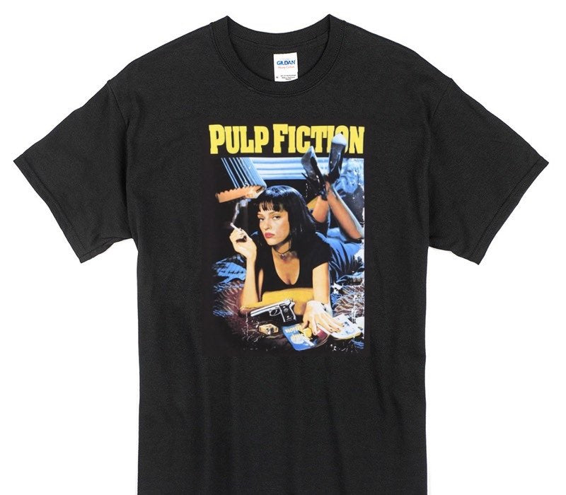 Custom Gildan 100% Cotton Black T-Shirt