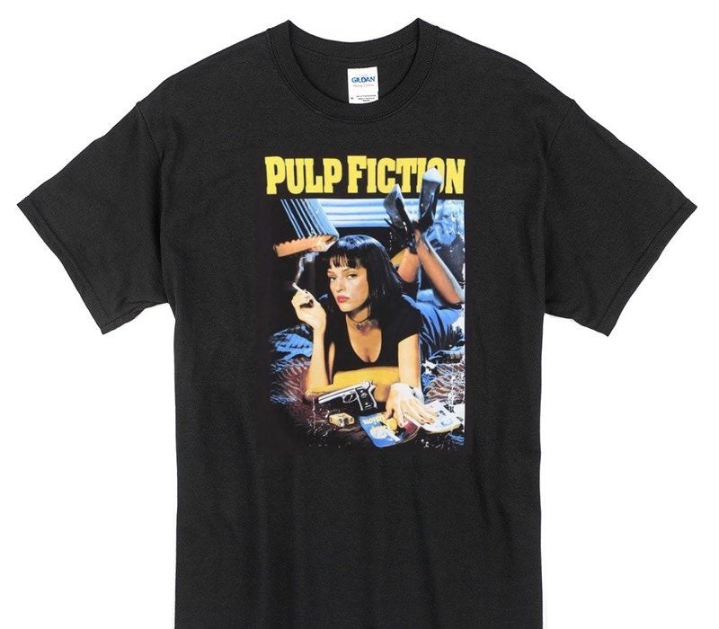Custom Gildan 100% Cotton Black T-Shirt