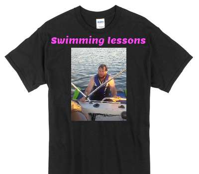 Custom Gildan 100% Cotton Black T-Shirt