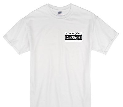 Custom Gildan 100% Cotton White T-Shirt