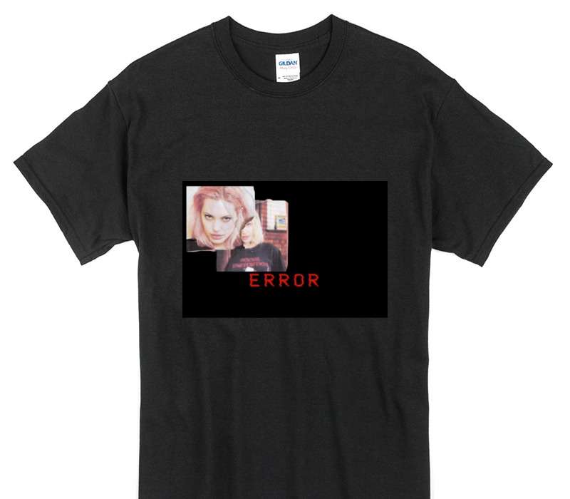 Custom Gildan 100% Cotton Black T-Shirt