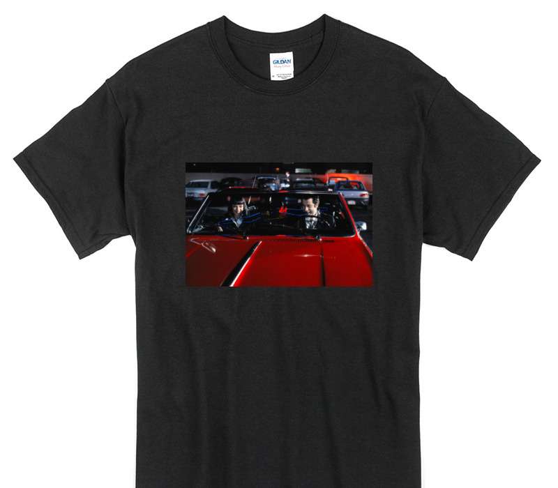 Custom Gildan 100% Cotton Black T-Shirt