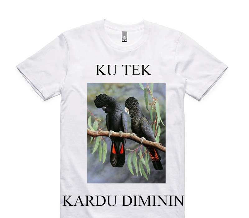 Custom AS Colour 100% Cotton White T-Shirt
