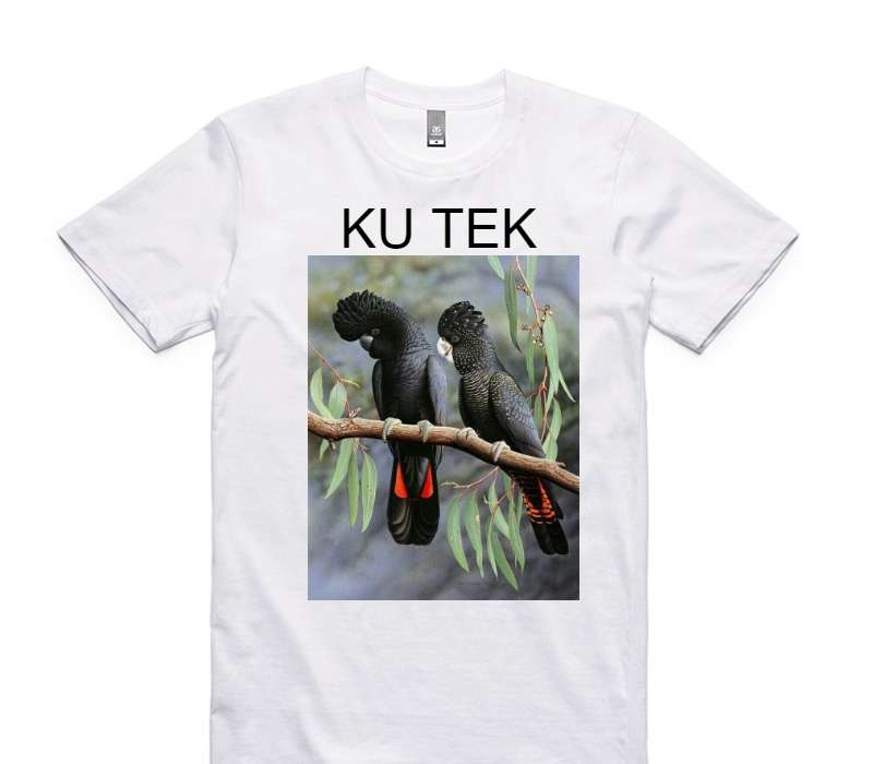 Custom AS Colour 100% Cotton White T-Shirt