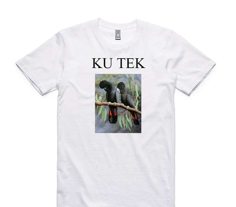 Custom AS Colour 100% Cotton White T-Shirt