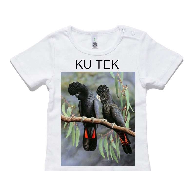 Custom AS Colour White Baby T-Shirt