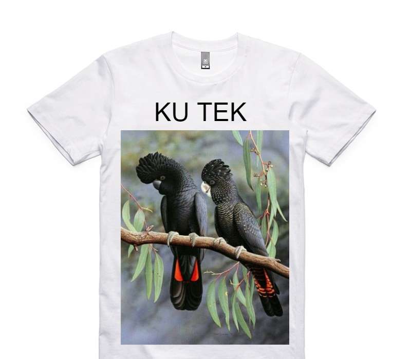 Custom AS Colour 100% Cotton White T-Shirt
