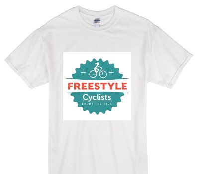 Custom Gildan 100% Cotton White T-Shirt