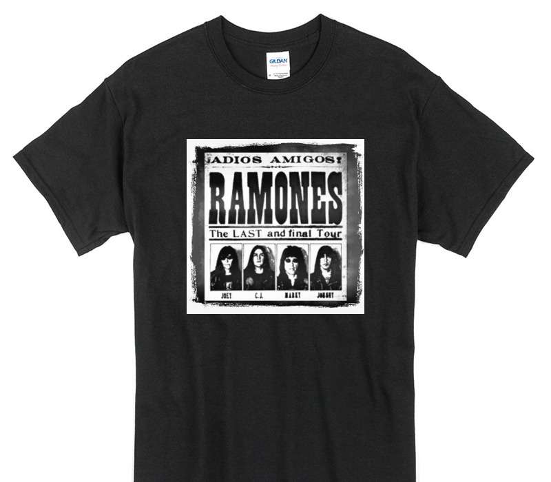 Custom Gildan 100% Cotton Black T-Shirt