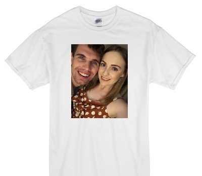 Custom Gildan 100% Cotton White T-Shirt