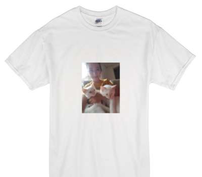 Custom Gildan 100% Cotton White T-Shirt