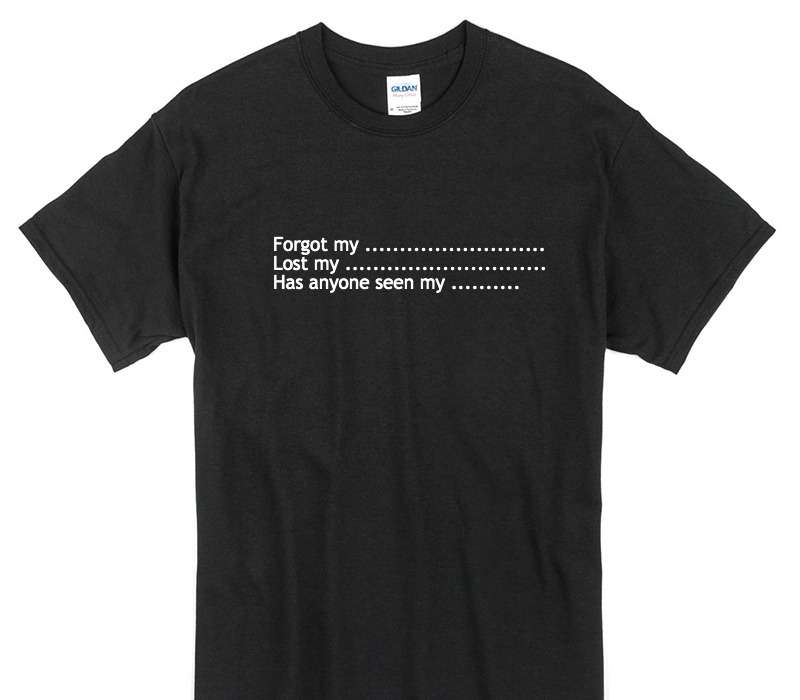 Custom Gildan 100% Cotton Black T-Shirt