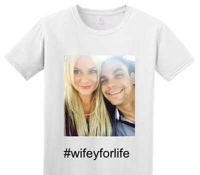 Custom Adult Soft Style 100% Cotton White T-Shirt