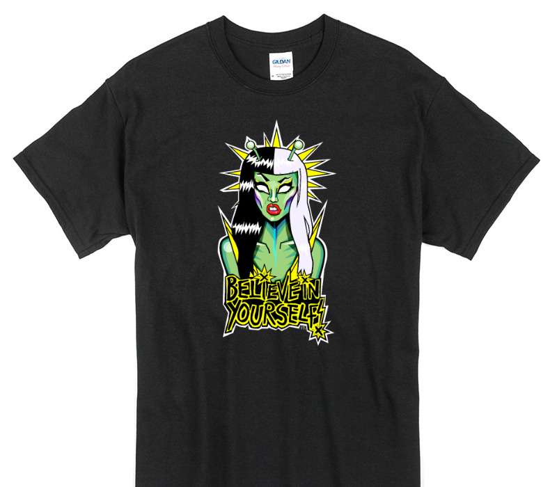 Custom Gildan 100% Cotton Black T-Shirt