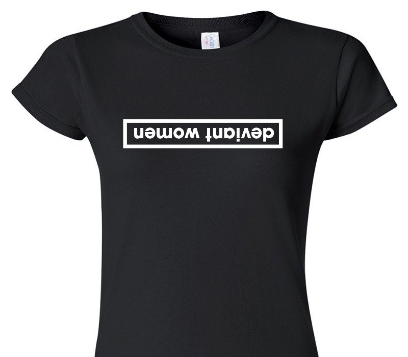 Custom Womens Soft Style 100% Cotton Black T-Shirt