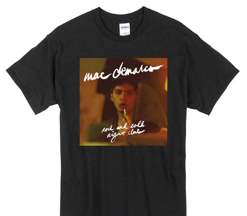 Custom Gildan 100% Cotton Black T-Shirt