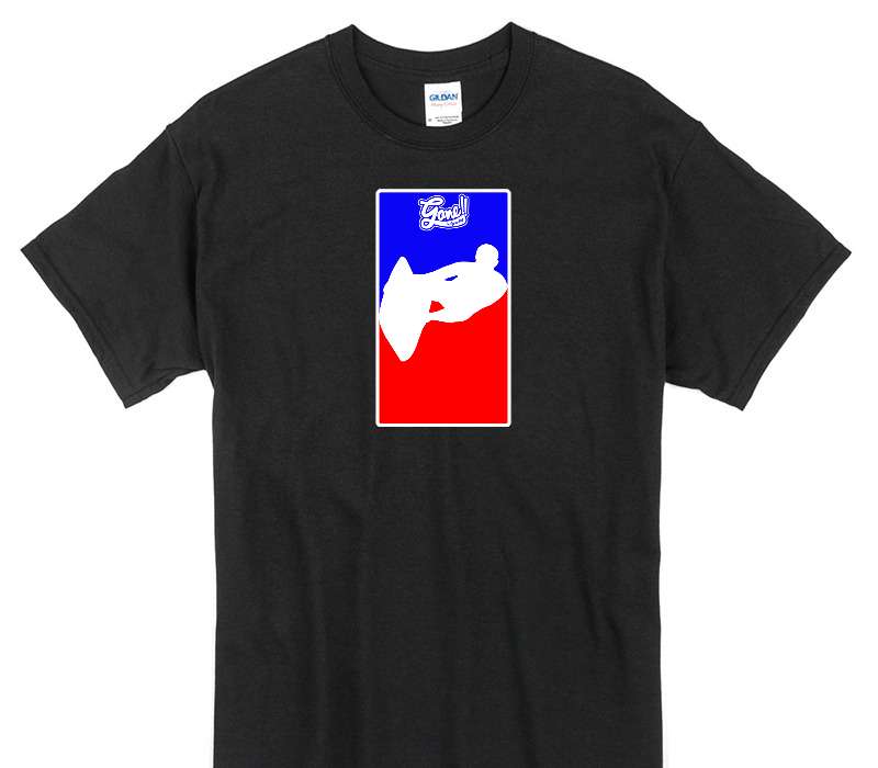 Custom Gildan 100% Cotton Black T-Shirt