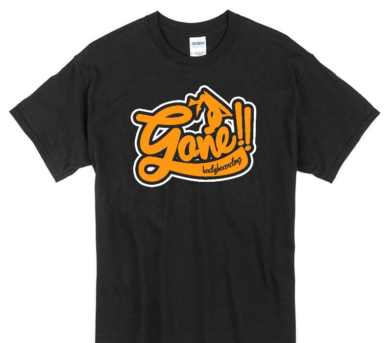 Custom Gildan 100% Cotton Black T-Shirt