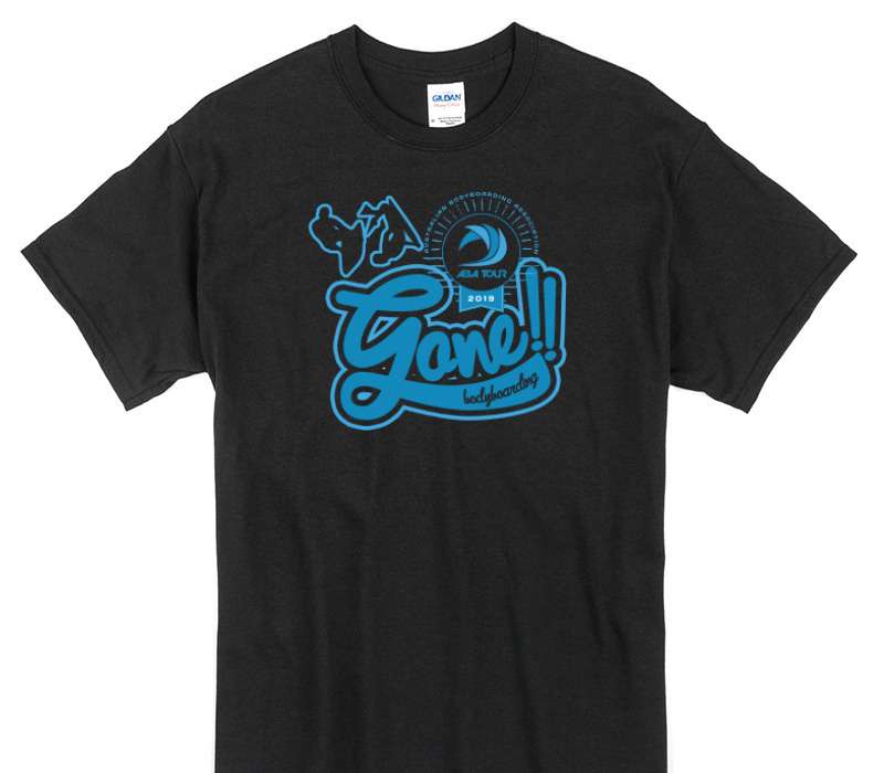 Custom Gildan 100% Cotton Black T-Shirt