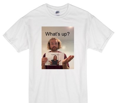 Custom Gildan 100% Cotton White T-Shirt