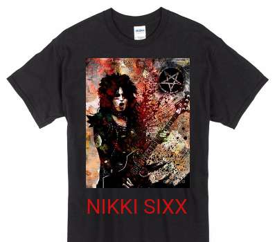 Custom Gildan 100% Cotton Black T-Shirt