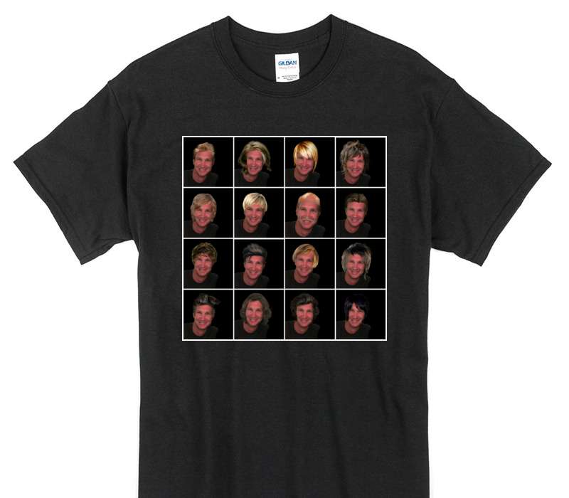 Custom Gildan 100% Cotton Black T-Shirt