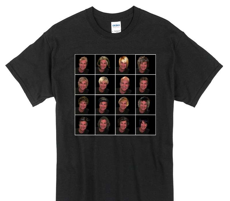 Custom Gildan 100% Cotton Black T-Shirt