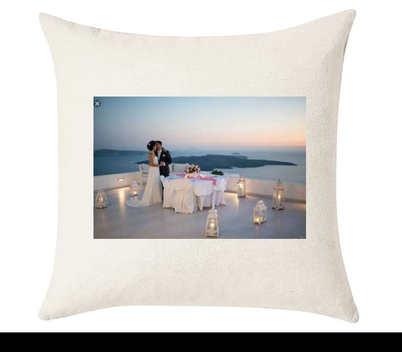 Custom Cushion Cover 50cm x 50 cm Off White