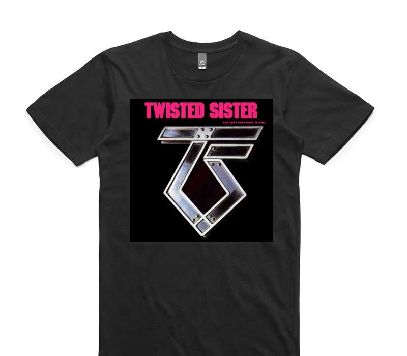 Custom AS Colour 100% Cotton Black T-Shirt