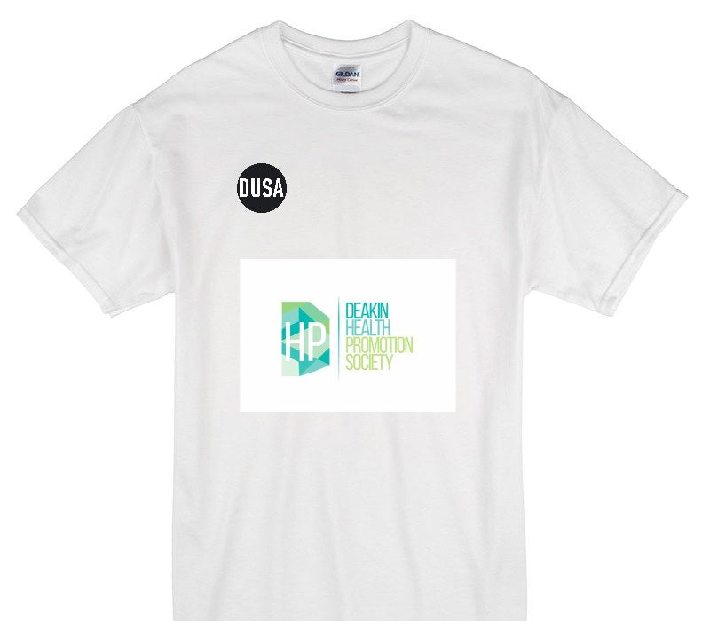Custom Gildan 100% Cotton White T-Shirt