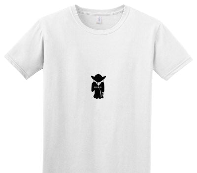 Custom Adult Soft Style 100% Cotton White T-Shirt